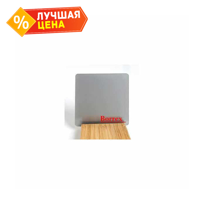 Монолитный поликарбонат 5 мм BORREX серый 2050х3050 мм