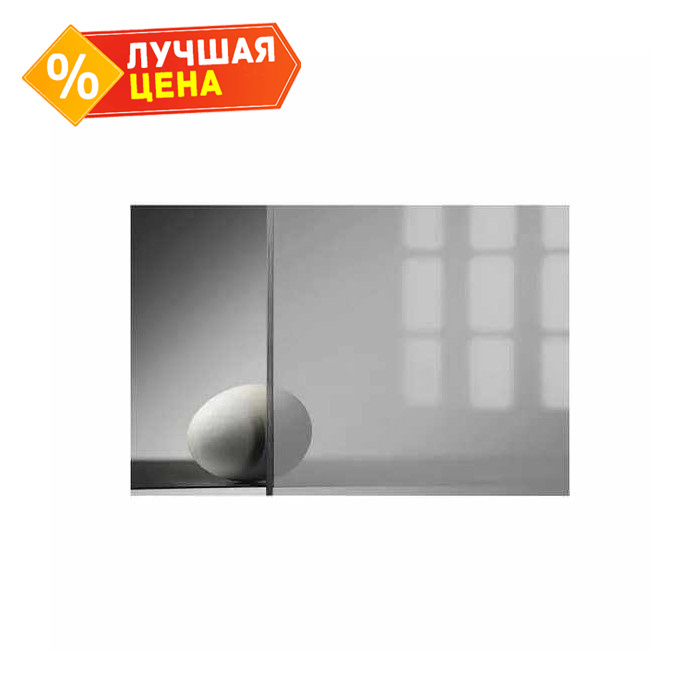 Монолитный поликарбонат 5 мм КИВИ серебристый 2050х3050 мм