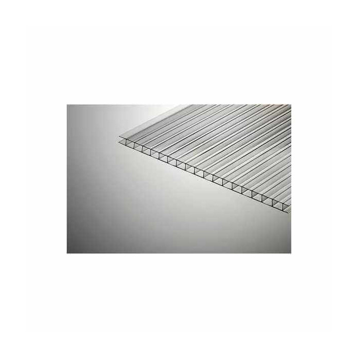 Сотовый поликарбонат 8 мм ПОЛИГАЛЬ ПРАКТИЧНЫЙ прозрачный 2100х6000 мм